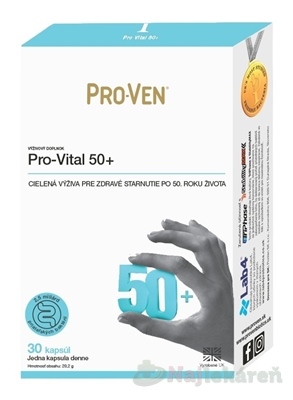 Pro-Ven Pro-Vital 50+ 30 kapsúl