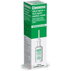 Cleenema roztok na očistu čriev, zápchu 133ml