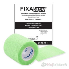 FIXAtape STRETCH Samofixačné ovínadlo zelené 5cm x 450 cm 1 ks