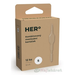 HERBADENT HERO medzizubné kefky S 12ks