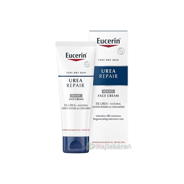Eucerin UreaRepair Nočný krém na tvár 50ml