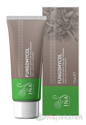 INA Essentials Fungomycol krém s borovicou 75 ml