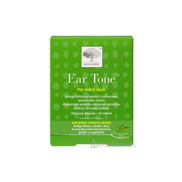 NEW NORDIC Ear Tone 60 tbl