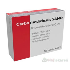 CARBO MEDICINALIS SANO TBL 20