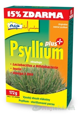 Asp Psyllium Plus 15% ZDARMA 172 g kúpite na Najlekaren.eu