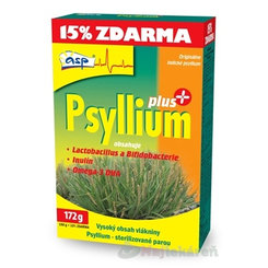 Asp Psyllium Plus 15% ZDARMA 172 g