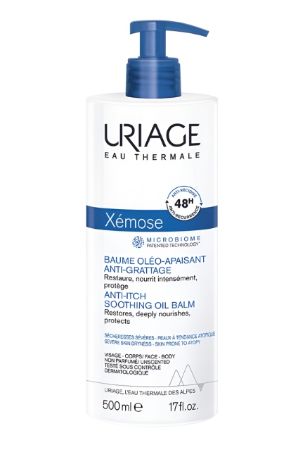 URIAGE Xémose BAUME OIL olejový balzam pre citlivú pokožku 500ml