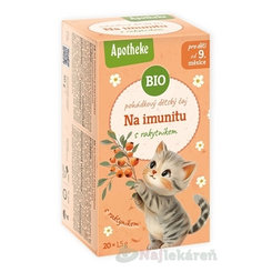 APOTHEKE ROZPRÁVKA Na imunitu s rakytníkom BIO bylinný čaj 20x1,5 g