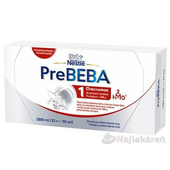 PreBEBA 1 DISCHARGE mliečna dojčenská výživa 32x90ml