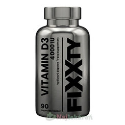 Fixxty Vitamín D3 4000 IU 90 kapsúl