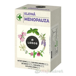 LEROS POKOJNÁ MENOPAUZA bylinný čaj, nálevové vrecká 20 x 1,3 g (26 g)