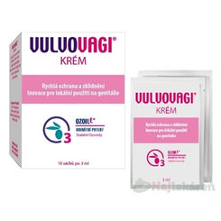 VULVOVAGI krém na zápal vulvy Ozoile 3 ml 10 vrecúšok
