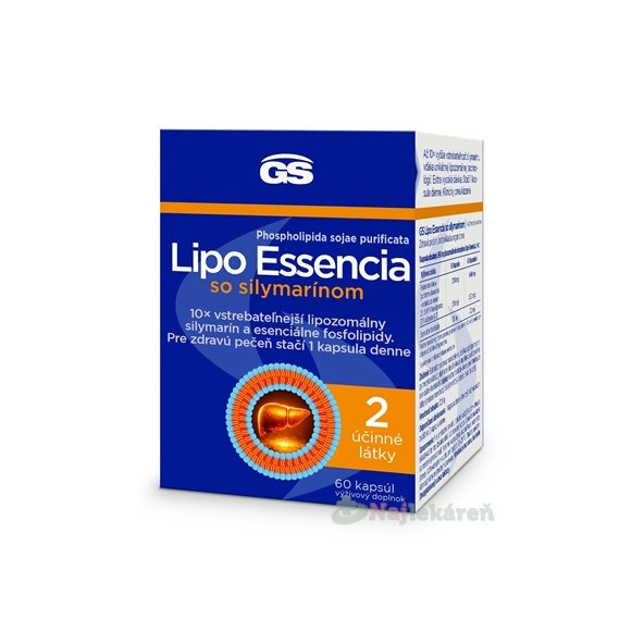 GS Lipo Essencia so silymarínom