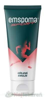 EMSPOMA SPORT Hrejivá masážna emulzia 200 ml