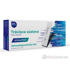 MAXIMEDICAL Rýchlotest Tráviaca sústava samodiagnostický test zo stolice 1 set