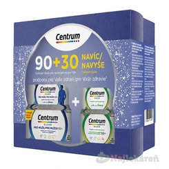 Centrum Silver pre mužov + Silver Vianočný balíček 90 + 30 tabliet