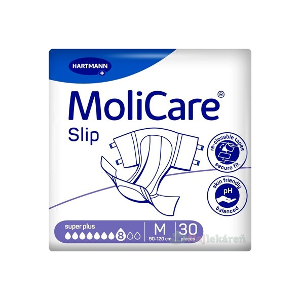 MOLICARE SLIP SUPER PLUS 8KV. M 30KS