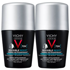 VICHY HOMME Invisible Resist 72H antiperspirant pre mužov 2x50ml