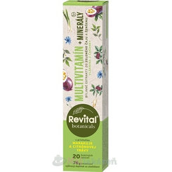 Revital Botanicals MULTIVITAMÍN + MINERÁLY 20 šumivých tabliet