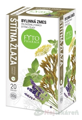FYTO Bylinná zmes Štítna žľaza 20 vrecúšok