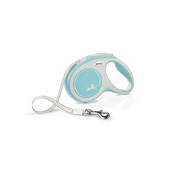 Vodítko Flexi New Comfort S páska 5 m svetlomodré (do 15 kg)