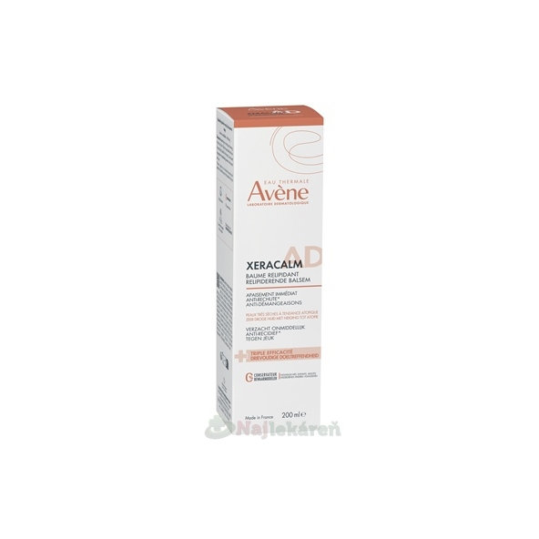 AVENE XeraCalm A.D Relipidačný balzam 200 ml