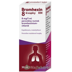 BROMHEXIN 8-KVAPKY KM 30 ml