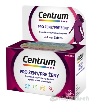 Centrum AZ pro ženy 30 tabliet