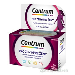 Centrum pre ženy multivitamín 30 tabliet