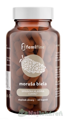 FemiFine Moruša Biela 60 kapsúl
