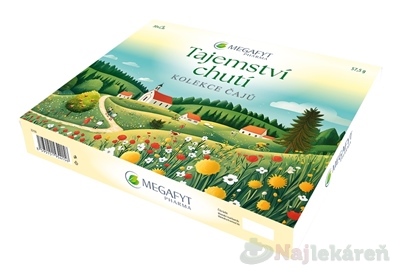 MEGAFYT Kazeta Tajomstvo chutí kolekcia čajových zmesí 30 vrecúšok kúpite na Najlekaren.eu