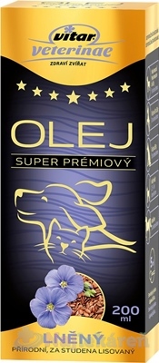 VITAR Veterinae ĽANOVÝ OLEJ 200 ml