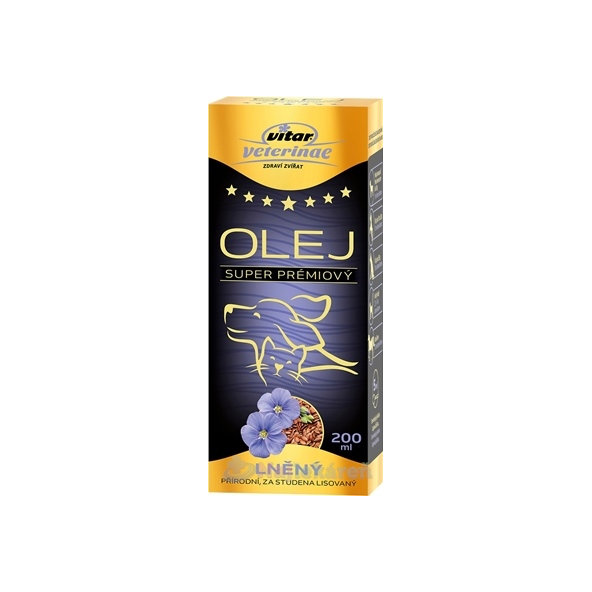 VITAR Veterinae ĽANOVÝ OLEJ 200 ml