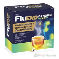 SWP FluEND EXTREME Hot Drink nápoj v prášku 10 ks
