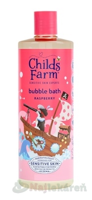 E-shop Childs Farm Bublinkový kúpeľ malina 250 ml