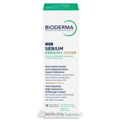 BIODERMA Sébium Kerato+ Cover tónovací gél-krém 30ml