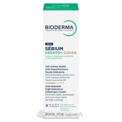 BIODERMA Sébium Kerato+ Cover tónovací gél-krém 30ml