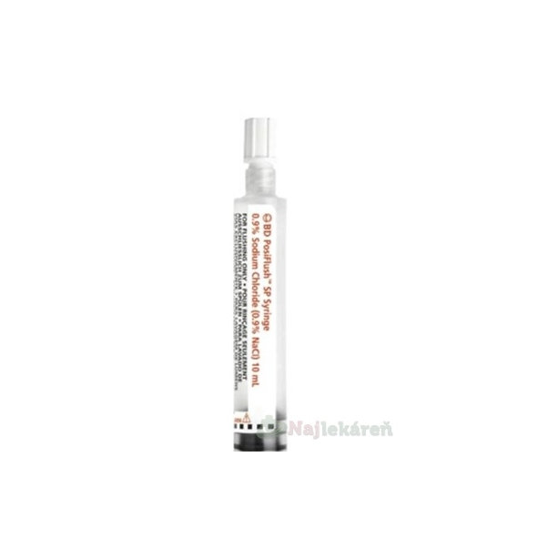 BD Posiflush SP Forma predplnená striekačka NaCl 0,9 % 10 ml