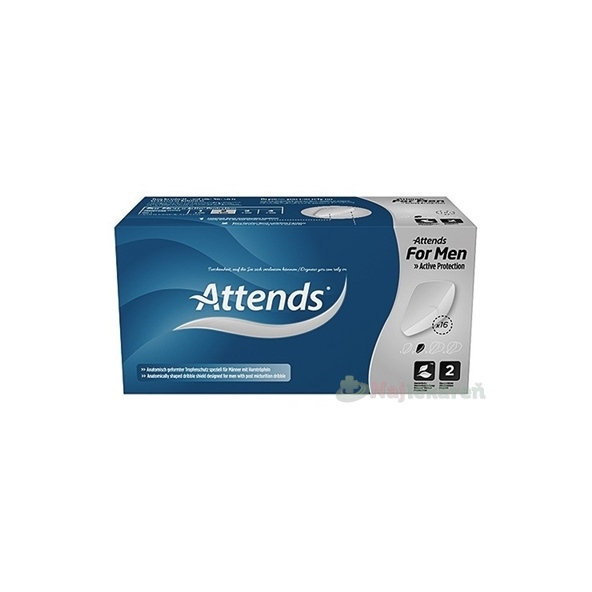 ATTENS For Men 2 inkontinenčné vložky 250ml 16ks