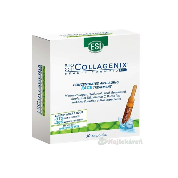 ESI Biocollagenix Lift anti-aging ampulky 30 ks