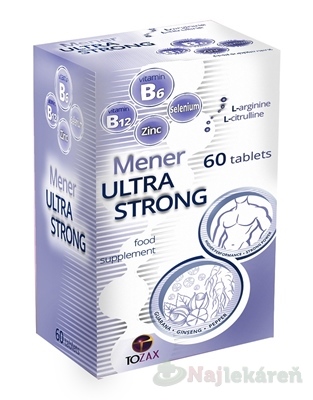 TOZAX Mener ULTRA STRONG tbl 1x60 ks Laverna trade, s.r.o.