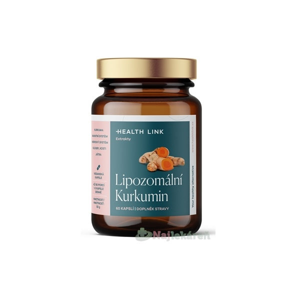 Health Link Lipozomálny kurkumín 60 kapsúl