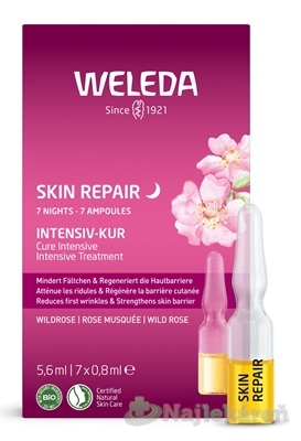 WELEDA Skin Repair 7 dňová Intenzívna kúra Divoká ruža