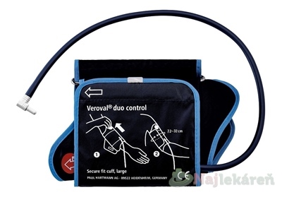 VEROVAL Duo Control prispôsobivá manžeta M 22 – 32 cm kúpite na Najlekaren.eu