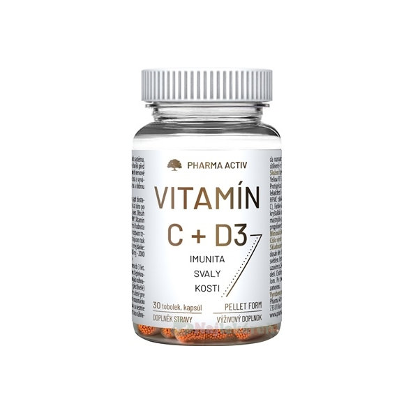 Pharma Activ VITAMIC C+D3 30 kapsúl