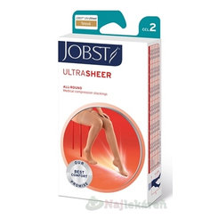 JOBST ULTRA SHEER kompresívne stehenné pančuchy s lemom a otvorenou špičkou veľ. 3