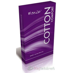 MAXIS COMFORT COTTON stehenné pančuchy veľ.3+ krátke bronz 1 pár