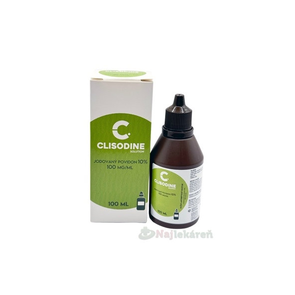 CLISODINE Jódovaný povidon 10% roztok 100 mg/ml 100 ml