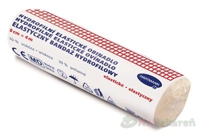 Hartmann ovínadlo hydrofilní elastické sterilní 8 cm x 4 m