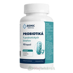 BIOMIC Probiotiká pre dospelých 90 kapsúl
